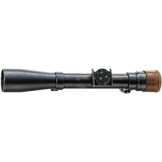 A WW1 Goerz 4x Sniper Scope, in case