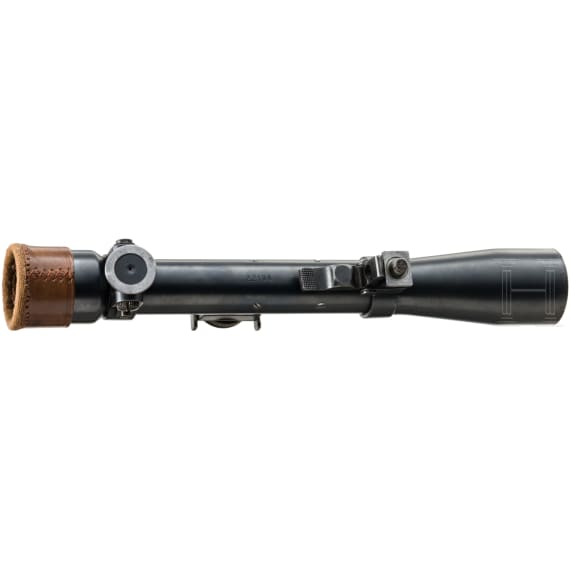 A WW1 Goerz 4x Sniper Scope, in case