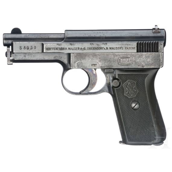 A Mauser Mod. 1910, Late Sidelatch
