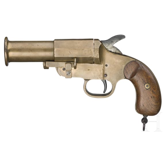 A Stantien & Becker single-barrel flare gun, ca. 1915