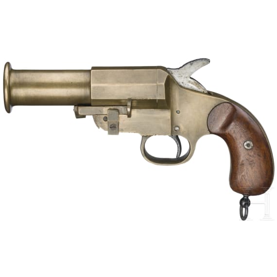 A Stantien & Becker single-barrel flare gun, Weber system