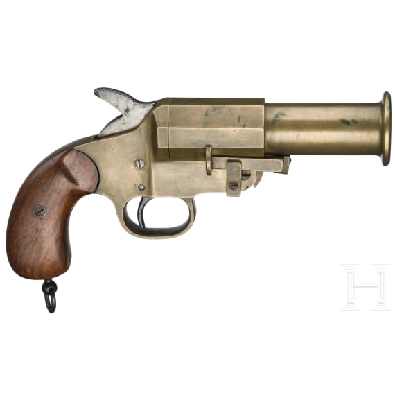 A Stantien & Becker single-barrel flare gun, Weber system