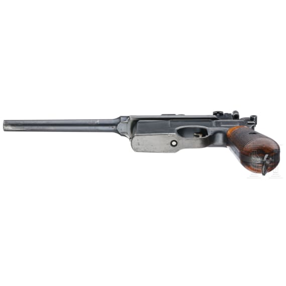A Mauser C 96 " Large Ring Hammer", with matching shoulder stock