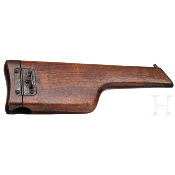A Mauser C 96 " Large Ring Hammer", with matching shoulder stock