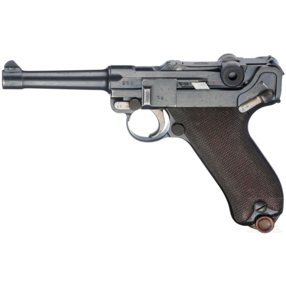 A Luger Pistol by DWM, 1910