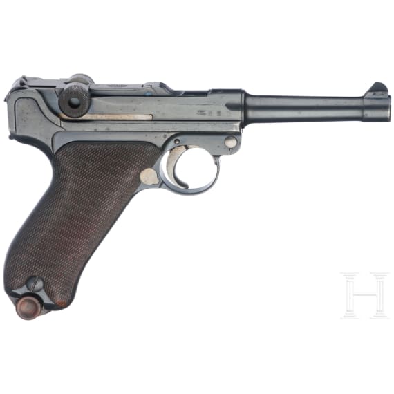 A Luger Pistol by DWM, 1910