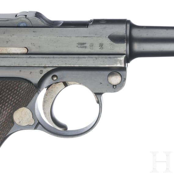 A Luger Pistol by DWM, 1910