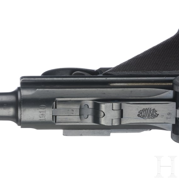 A Luger Pistol by DWM, 1910