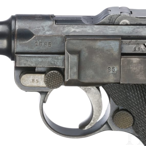 A Luger Pistol, DWM, 1913