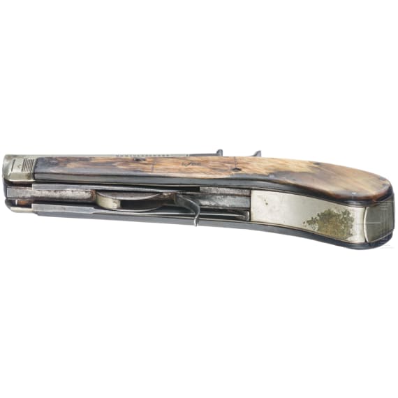 A knife-pistol Unwin & Rodgers, Sheffield, circa 1870