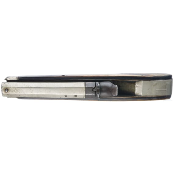 A knife-pistol Unwin & Rodgers, Sheffield, circa 1870