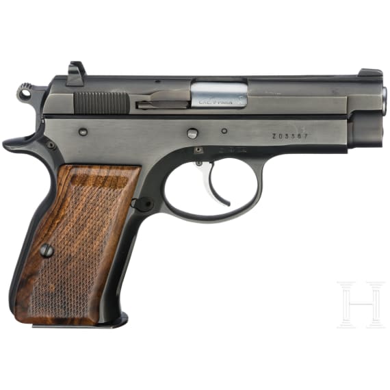 A Tanfoglio Mod. P19, in case
