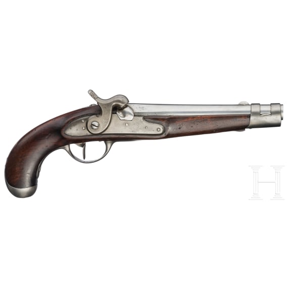 A Bavarian cavalry percussion pistol M 1816/43 U-M