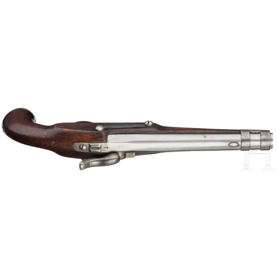 A Bavarian cavalry percussion pistol M 1816/43 U-M