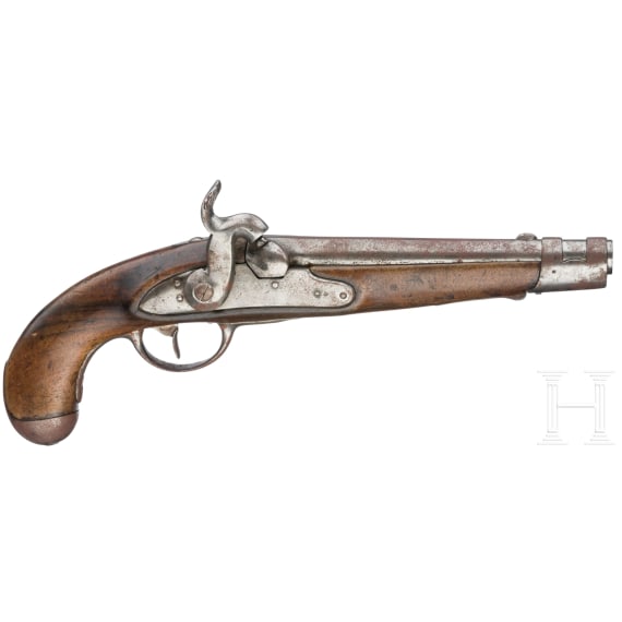 A converted percussion pistol M 1826/42 U-M
