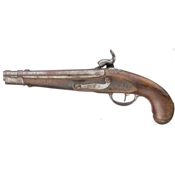 A converted percussion pistol M 1826/42 U-M