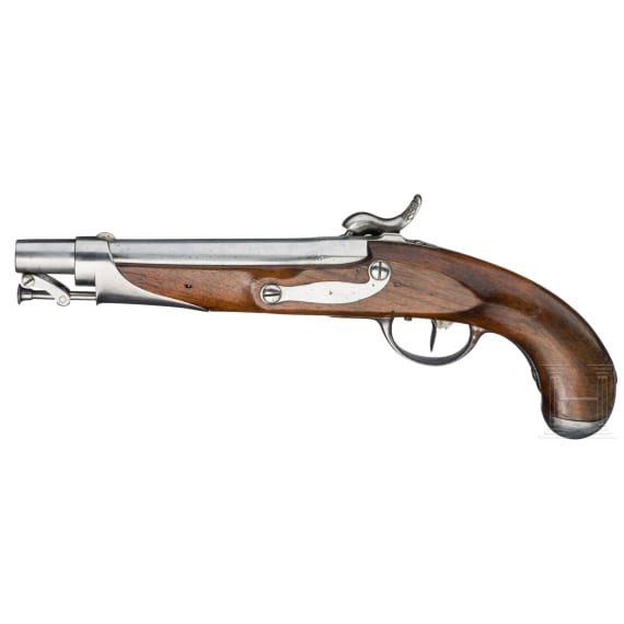 An M 1843 U-M Pioneer percussion pistol