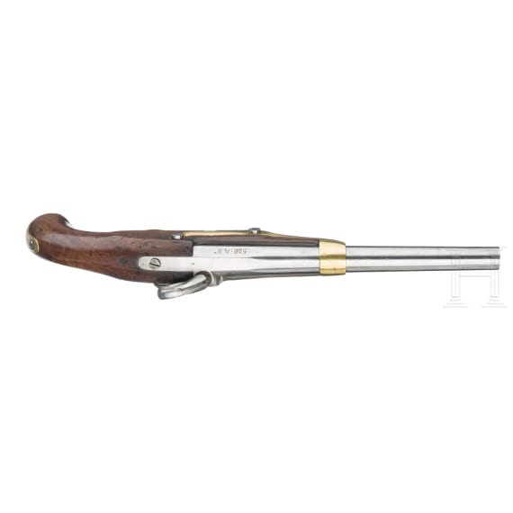 An M 1848 Dragoon Percussion Pistol, Li&egrave;ge