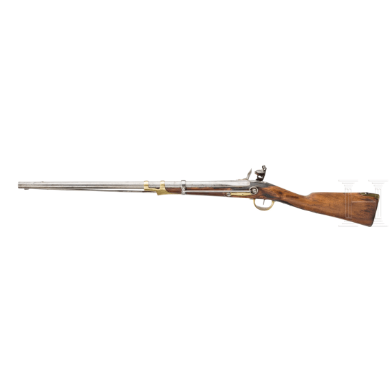 Flintlock carbine, similar to hussar carbine model 1786, St &Eacute;tienne