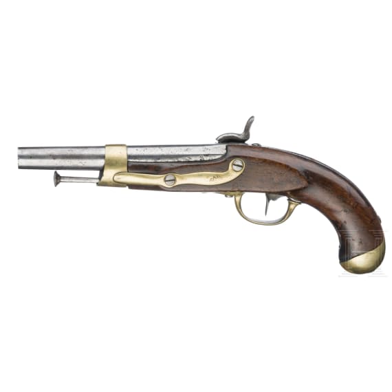A converted percussion cavalry pistol M an 13, 1812