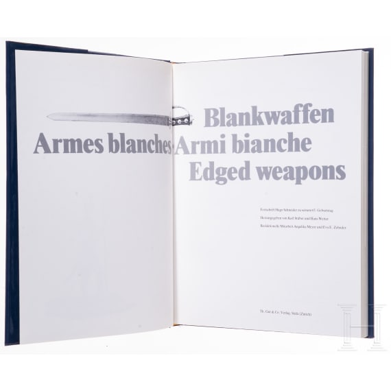 B&uuml;cherkonvolut zum Thema Blankwaffen und R&uuml;stungen