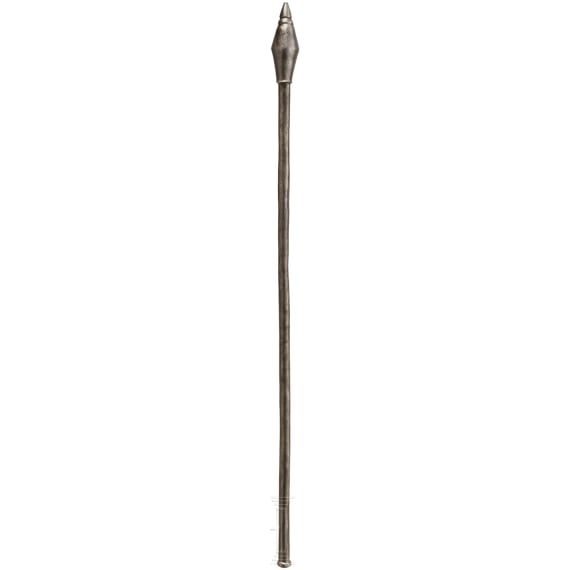 Eiserner Streitkolben, indopersisch, um 1800