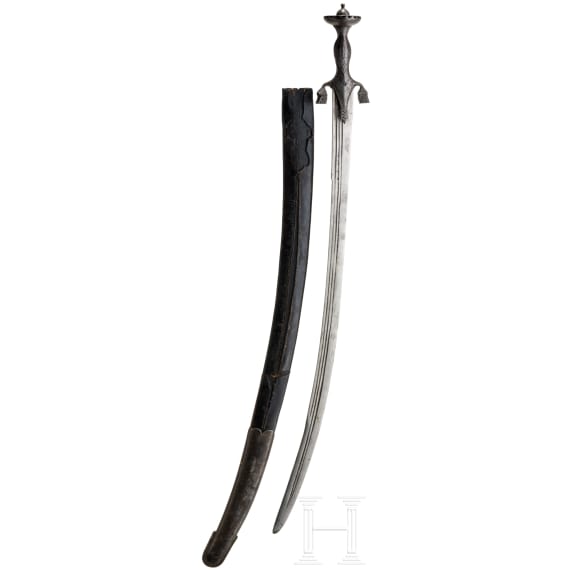 Pouluar mit ziseliertem Gef&auml;&szlig;, Afghanistan, um 1800