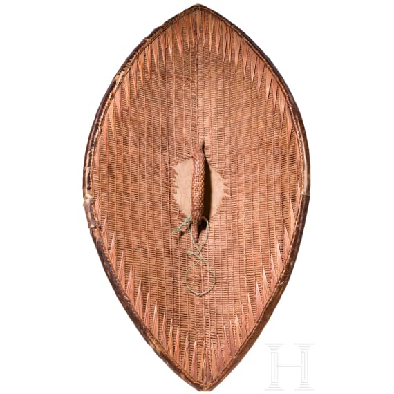 Flechtschild der Ganda oder Soga, Uganda, 1. H&auml;lfte 20. Jhdt.