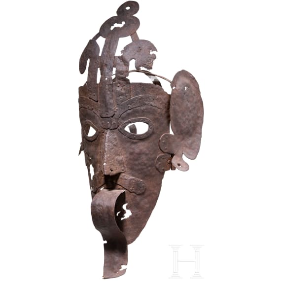 Eiserne Schandmaske, im Stil des 17/18. Jhdts., deutsch, 19. Jhdt.