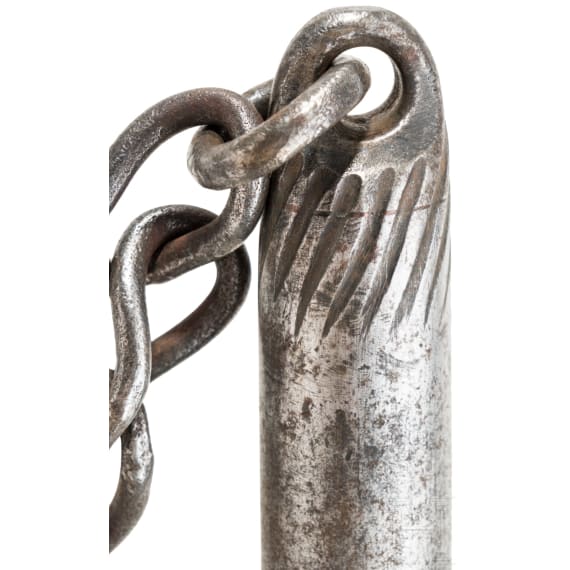 Kriegsflegel, Historismus, im Stil um 1600, Italien 19. Jhdt.