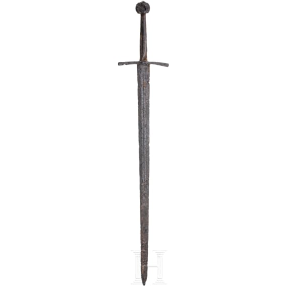 Sattelbaumschwert, deutsch, um 1400