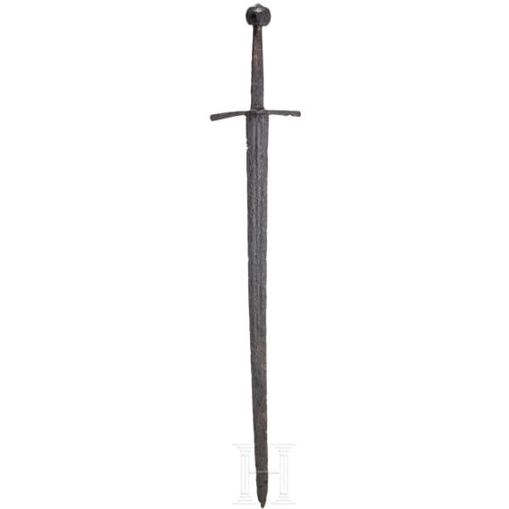 Sattelbaumschwert, deutsch, um 1400