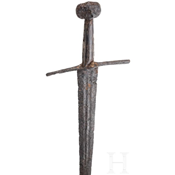 Sattelbaumschwert, deutsch, um 1400