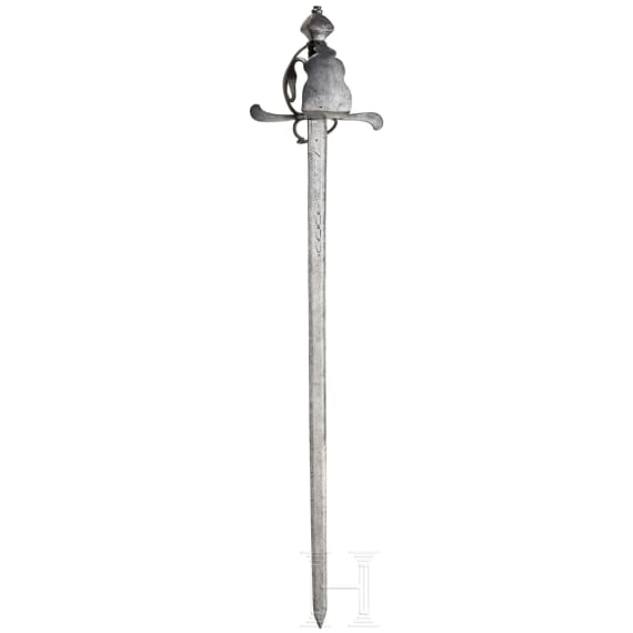 Reitschwert mit Korbgef&auml;&szlig;, &Ouml;sterreich, um 1580