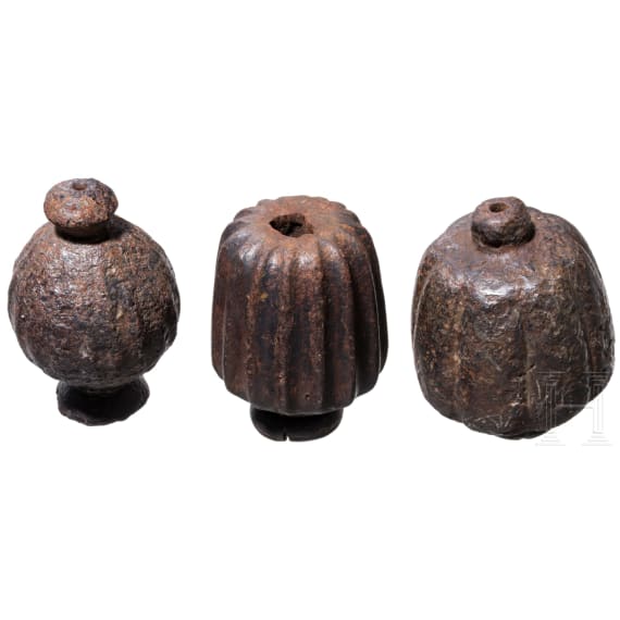 Drei Degenkn&auml;ufe, deutsch, 1600 - 1650