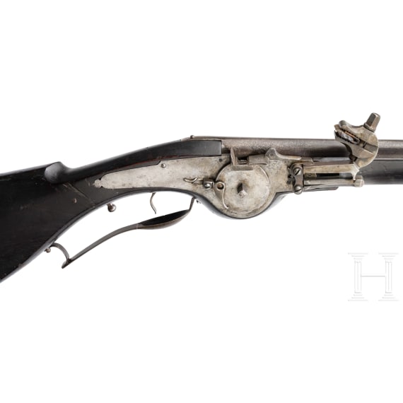 Milit&auml;rische Radschlossmuskete, deutsch, um 1660