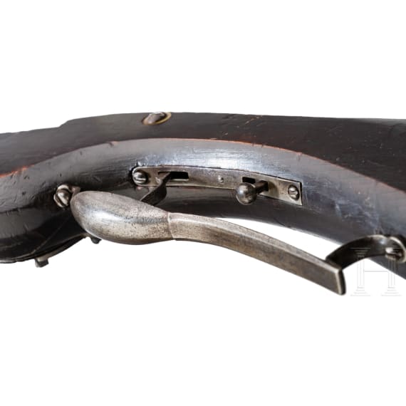 Milit&auml;rische Radschlossmuskete, deutsch, um 1660