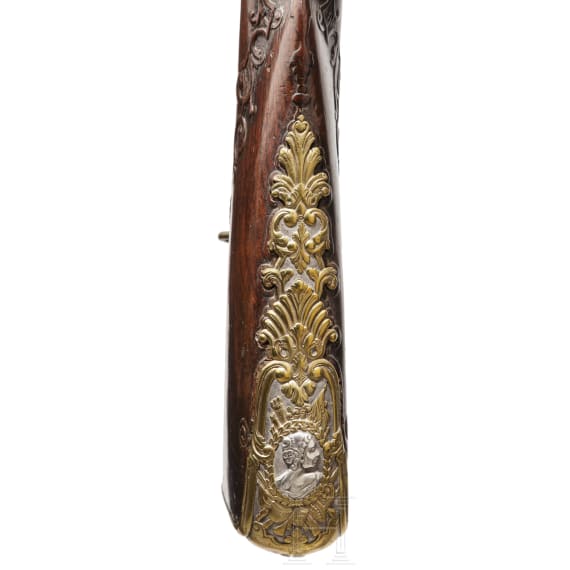 Luxus-Miqueletflinte aus adeligem Besitz, Thomaso Contino, Pinerolo, um 1720