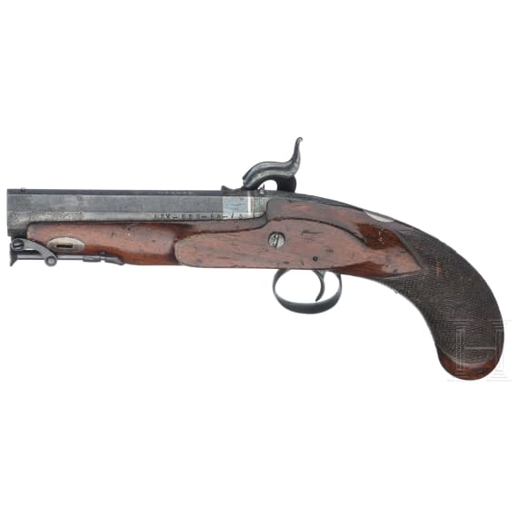 Ein Paar Perkussionspistolen, Henry Nock, London, um 1800