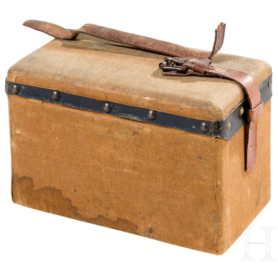 Patronenkoffer deutsch, um 1900
