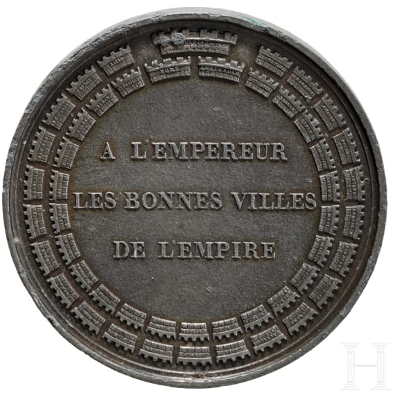 Medaille &bdquo;BAPT&Ecirc;ME DU ROI DE ROME" von 1811