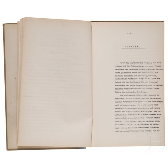 Kapit&auml;n zur See Walter Forstmann - Doktorarbeit und G&auml;stebuch