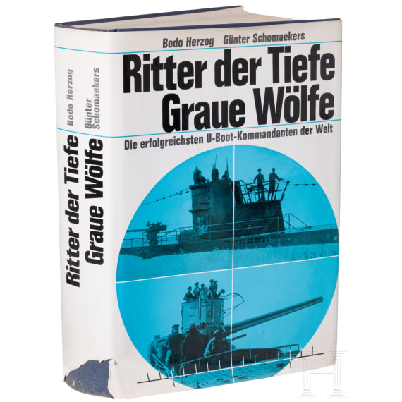 Kapit&auml;n zur See Walter Forstmann - Buch "Ritter der Tiefe" mit Widmung an seine Nachkommen