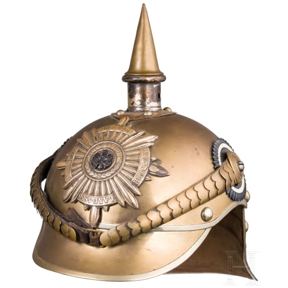 Helm M 1889 f&uuml;r Mannschaften im Regiment Garde du Corps