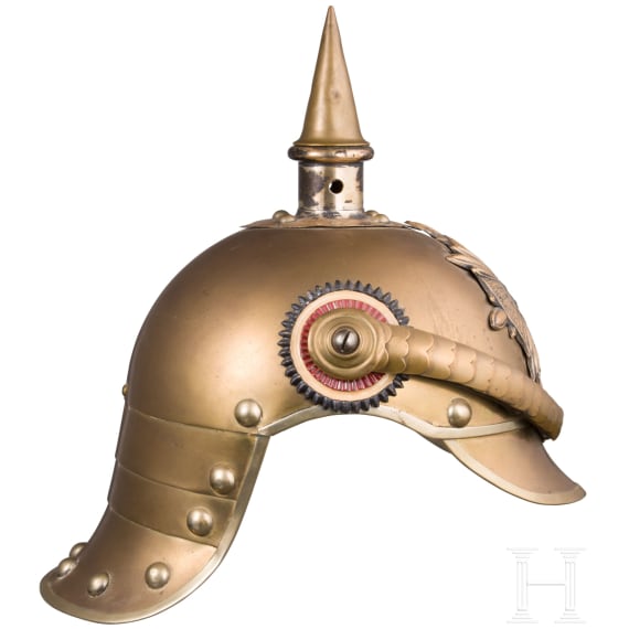 Helm M 1889 f&uuml;r Mannschaften im Regiment Garde du Corps
