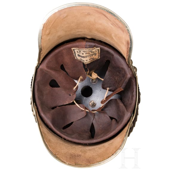 Helm M 1889 f&uuml;r Mannschaften im Regiment Garde du Corps