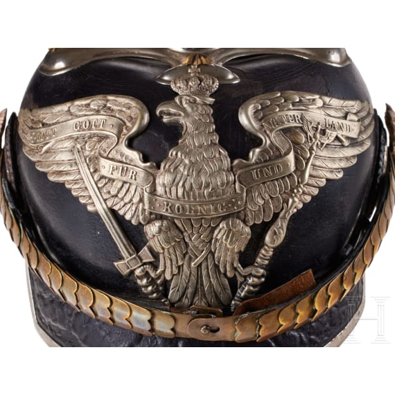 A helmet for Officers of the Prussian Dragoon Regt. 3