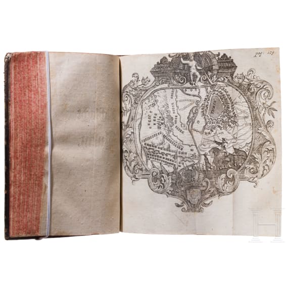 &bdquo;Des Grossen Feld-Herrns Eugenii Herzogs von Savoyen Helden-Thaten", Teil 4, 5, 6, N&uuml;rnberg 1739