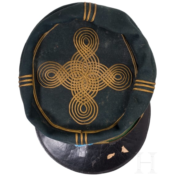 K&auml;ppi f&uuml;r Offiziere im 1. Infanterie-Regiment, um 1900