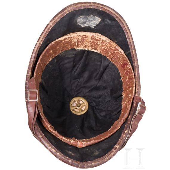 Helm f&uuml;r Angeh&ouml;rige der argentinischen Polizei, um 1930